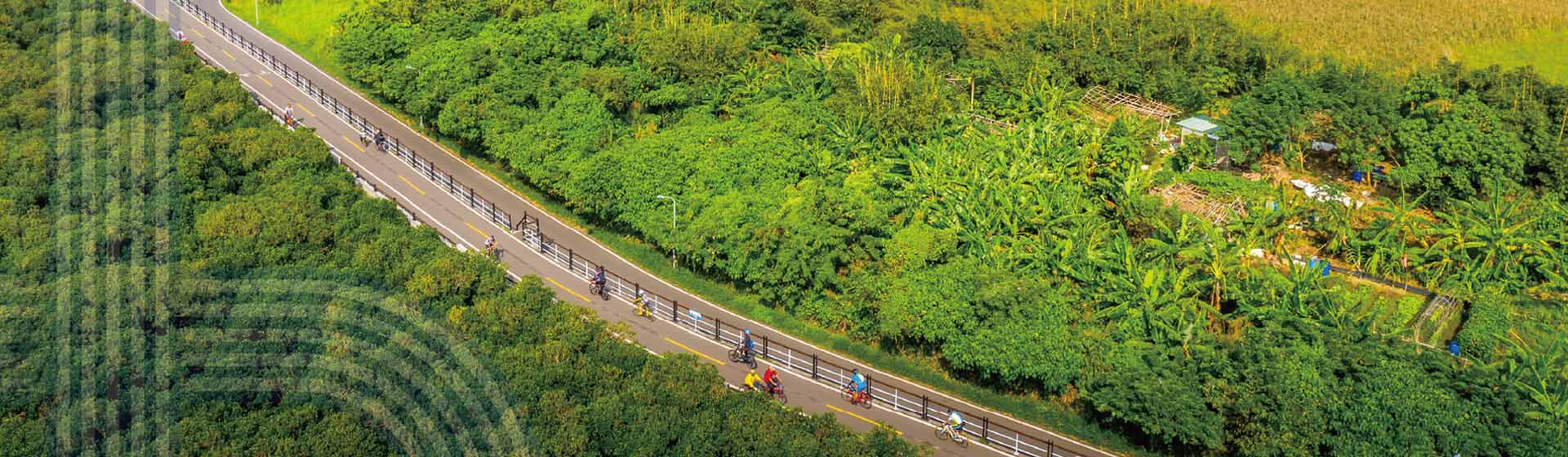 台灣自行車道沿路風景